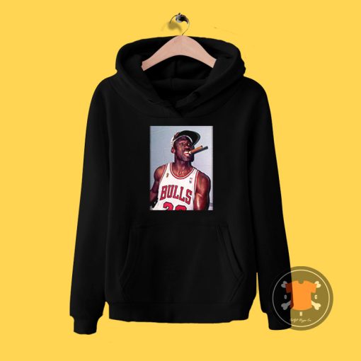 Michael Jordan Cigar Smoke Champions Hoodie