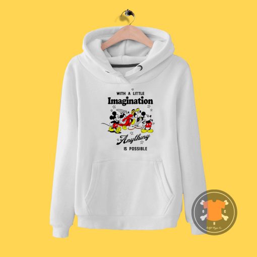 Mickey Imagination Anything Hoodie