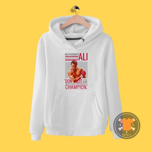 Muhammad Ali Goat Hoodie