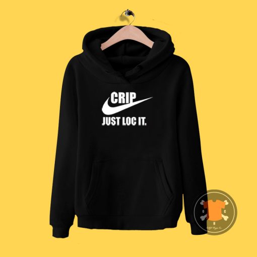 Nike Logo Crip Just Loc It Hoodie