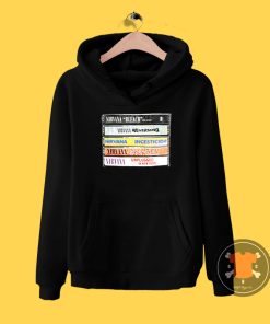 Nirvana Album Cassettes Hoodie