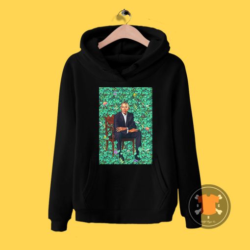 Obama Portraits Blend Paint Hoodie