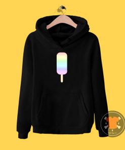 Pastel Rainbow Icecream Pop Hoodie