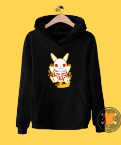 Pokemon Pikachu Skeleton Hoodie