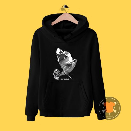 Pop Smoke Dove Rose Bird Hoodie