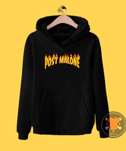 Post Malone Thrasher Flame Hoodie