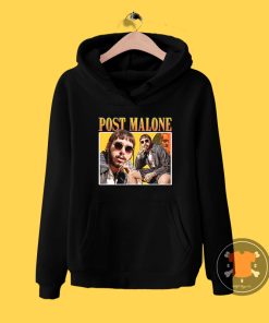 Post Malone Yellow Vintage Retro Hoodie