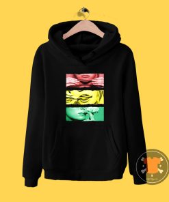 Rasta Smoking Blunt Hoodie