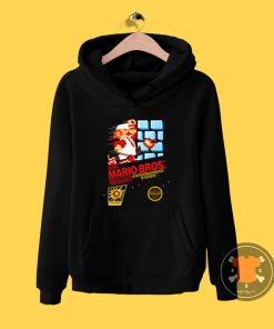 Retro Super Mario Brothers Nintendo Game Cover Hoodie