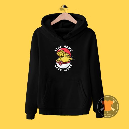 STAY HOME PIKACHU Hoodie