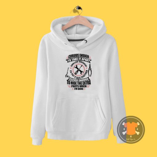 Skilled Enough Mechanic Hoodie