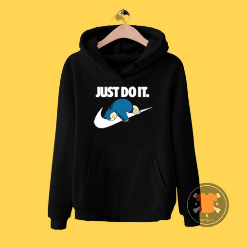 Snorlax Pokemon Just Do It Unisex Hoodie Hoodie