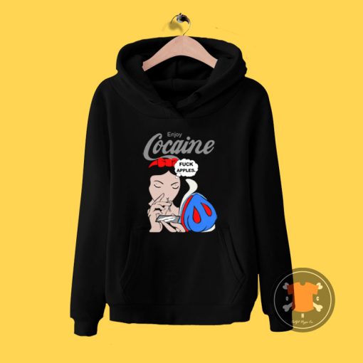 Snow White Enjoy Cocaine Hoodie