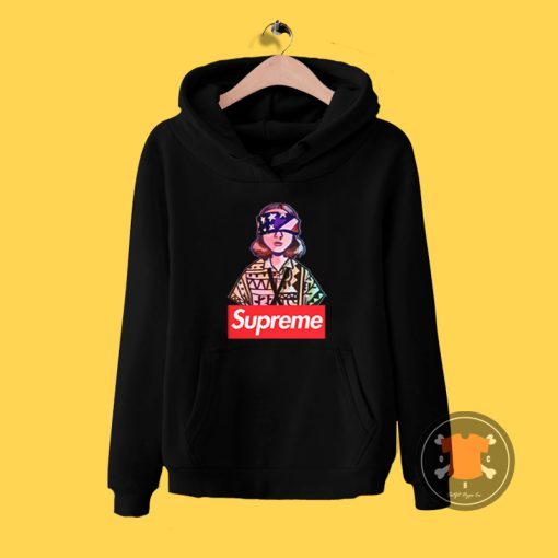 Stranger Things Supreme Eleven Blindfold Hoodie