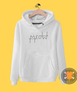 Street Letter MEOW Cat Hoodie