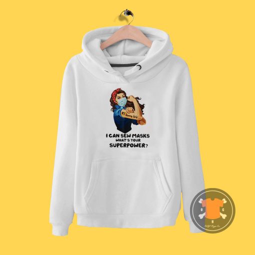 Strong Woman Tattoo Serving Lady Hoodie