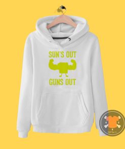 Suns Out Guns Out Spongebob Hoodie