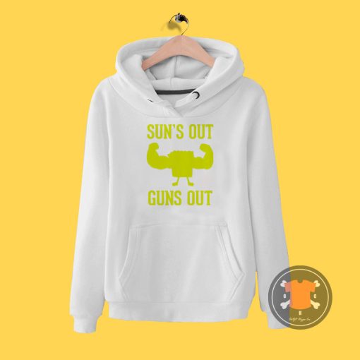 Suns Out Guns Out Spongebob Hoodie