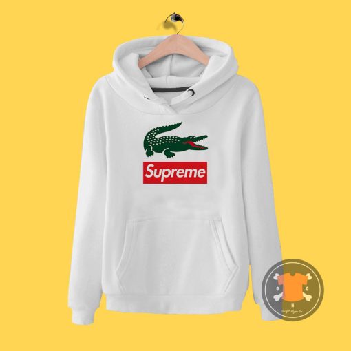 Supreme x Lacoste Parody Hoodie