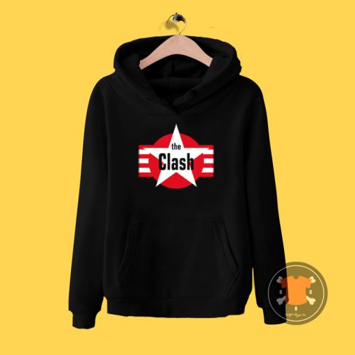 The Clash Star And Stripes Magnet Hoodie