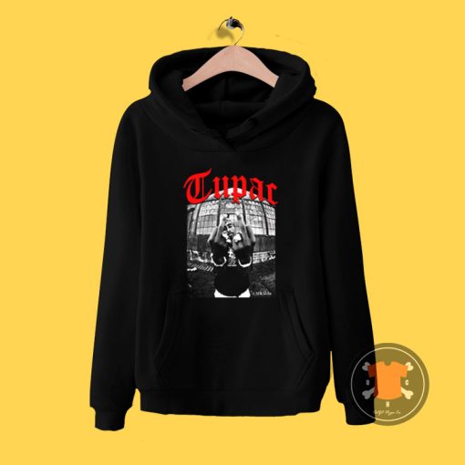 Tupac Birds Vintage Retro Hoodie