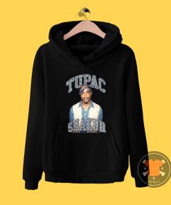 Tupac Shakur Glitter Hoodie