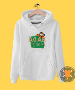 Vintage inspired ACAB Garfield Hoodie