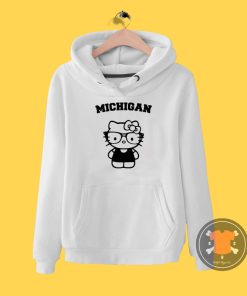 michigan hello kitty Hoodie