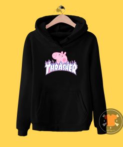 thrasher Peppa Pig cute Hoodie