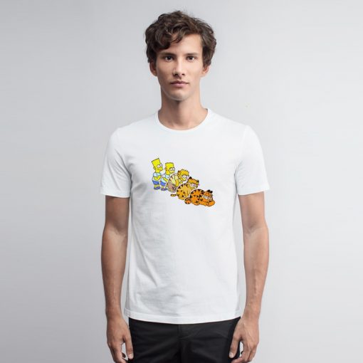 Bart To Garfield Animorph T Shirt