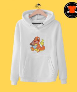 Charmander Eating Ramen Hoodie