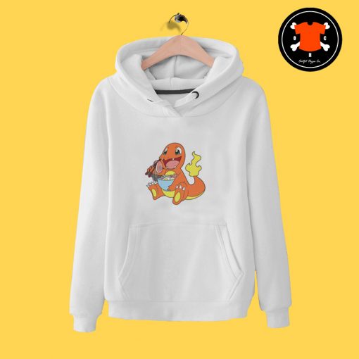 Charmander Eating Ramen Hoodie