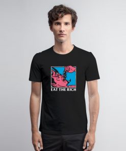 Eat The Rich Devil T Shirt