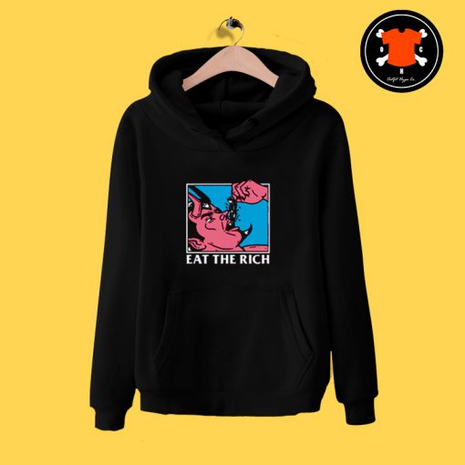 Eat The Rich Devil Hoodie