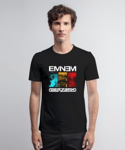 Eminem Berzerk Panels T Shirt anels