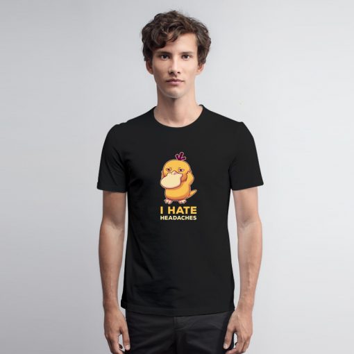 I Hate Headaches Pokemon T Shirt Pokemon