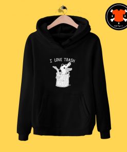 I Love Trash Possum Hoodie