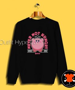 Kirby Never Not Hungry Sweatshirt irt2