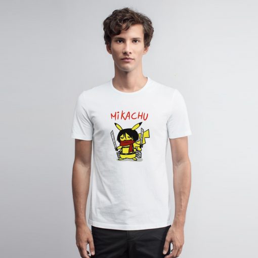 Pikachu In Attack On Titan T Shirt n Titan