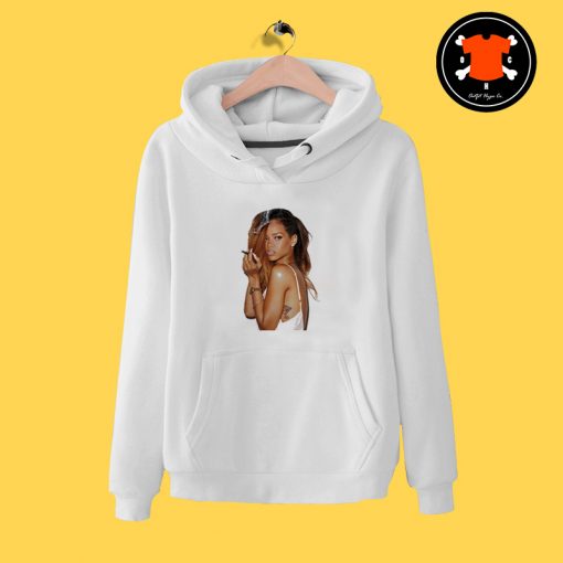 Rihanna Smoking Cigarette Hoodie