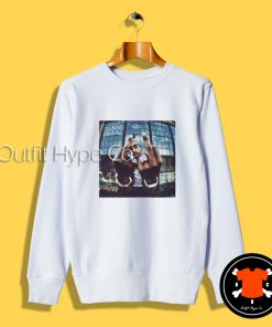 Tupac Middle Fingers Up Sweatshirt gers Up2