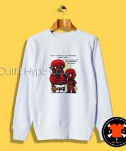 Baymax and Deadpool Parody Sweatshirt