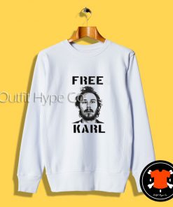 Free Karl Workaholics Sweatshirt