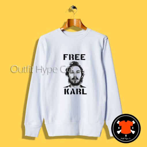 Free Karl Workaholics Sweatshirt