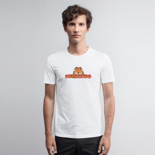 Funny Garfield Deathgrips T Shirt grips T Shirt