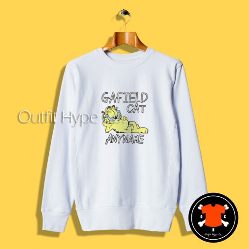 Garfield Cat Anyname Sweatshirt T Shirt2