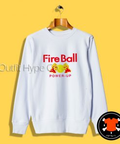 Mario Fire Ball Power Up Sweatshirt