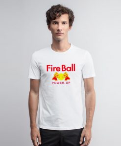 Mario Fire Ball Power Up T Shirt