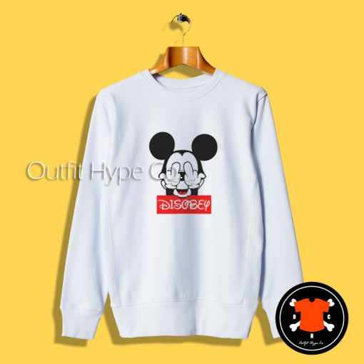 Mickey Disobey Fuck Off Sweatshirt