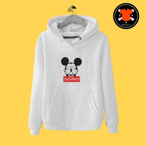 Mickey Disobey Fuck Off Hoodie